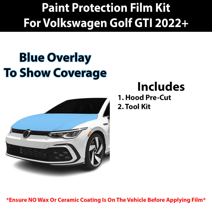 Fits VW Golf GTI (Autobahn) 2022+ Precut Premium Paint Protection Film Clear Bra PPF Decal Film Kit Cover - Bogar Tech Designs