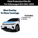 Precut Premium Paint Protection Film Clear Bra PPF Decal Film Kit Cover Fits Volkswagen ID.4 2021-2024