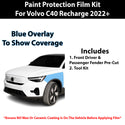 Fits Volvo C40 Recharge (Core & Plus & Ultimate) 2022+ Precut Premium Paint Protection Film Clear Bra PPF Decal Film Kit Cover