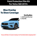 Fits Volvo S60 (R-Design & Core & Plus & Ultimate) 2019+ Precut Premium Paint Protection Film Clear Bra PPF Decal Film Kit Cover