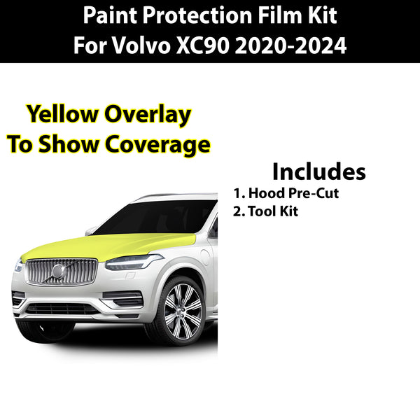 Precut Premium Paint Protection Film Clear Bra PPF Decal Film Kit Cover Fits Volvo XC90 2020-2024