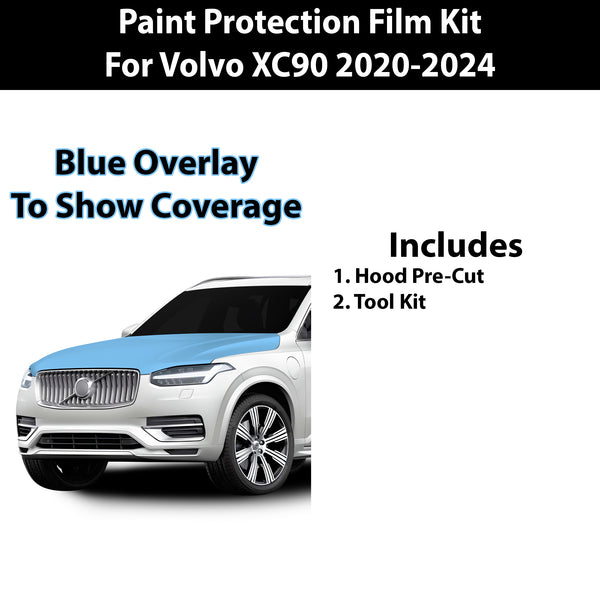 Precut Premium Paint Protection Film Clear Bra PPF Decal Film Kit Cover Fits Volvo XC90 2020-2024