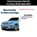 Precut Premium Paint Protection Film Clear Bra PPF Decal Film Kit Cover Fits Volvo XC90 2020-2024