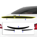 Vinyl Chrome Delete Front Grille Rear Bumper Blackout Decal Stickers Overlay Film Fits Infiniti G37 Coupe 2008-2013