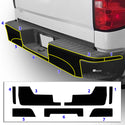 Vinyl Chrome Delete Grille Side Window Rear Blackout Decal Stickers Overlay Film Fits Chevy Silverado 1500