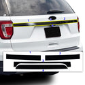 Vinyl Chrome Delete Grille Window Wheel Blackout Decal Stickers Overlay Film Fits Ford Explorer