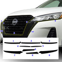 Vinyl Chrome Delete Grille Side Blackout Decal Stickers Overlay Film Fits Nissan Kicks 2021-2024