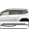 Vinyl Chrome Delete Grille Side Window Rear Blackout Decal Stickers Overlay Film Fits Volkswagen Atlas