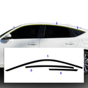 Vinyl Chrome Delete Side Window Blackout Decal Stickers Overlay Film Fits Acura Integra 2023-2025