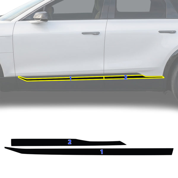 Cadillac Lyriq 2023-2026 Blackout Chrome Delete Kit - Precut Gloss Black Vinyl Overlays