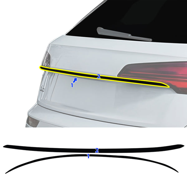 Audi Q5 2019-2025 Blackout Chrome Delete Kit - Precut Gloss Black Vinyl Overlays
