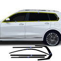 BMW X7 2019-2026 Blackout Chrome Delete Kit – Precut Gloss Black Vinyl Overlays