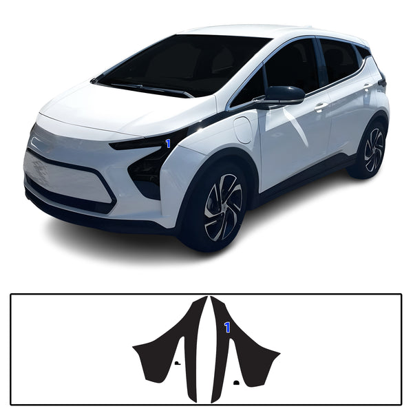Chevrolet Bolt EV 2022-2023 Dark Smoke Headlight & Taillight Tint Kit – Precut Vinyl Lens Overlays