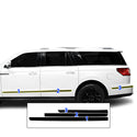 Fits Lincoln Navigator (L) 2018+ Vinyl Chrome Delete Blackout Decal Stickers Overlay Film