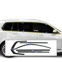 Vinyl Chrome Delete Blackout Decal Stickers Overlay Film Fits BMW X7 2019-2022