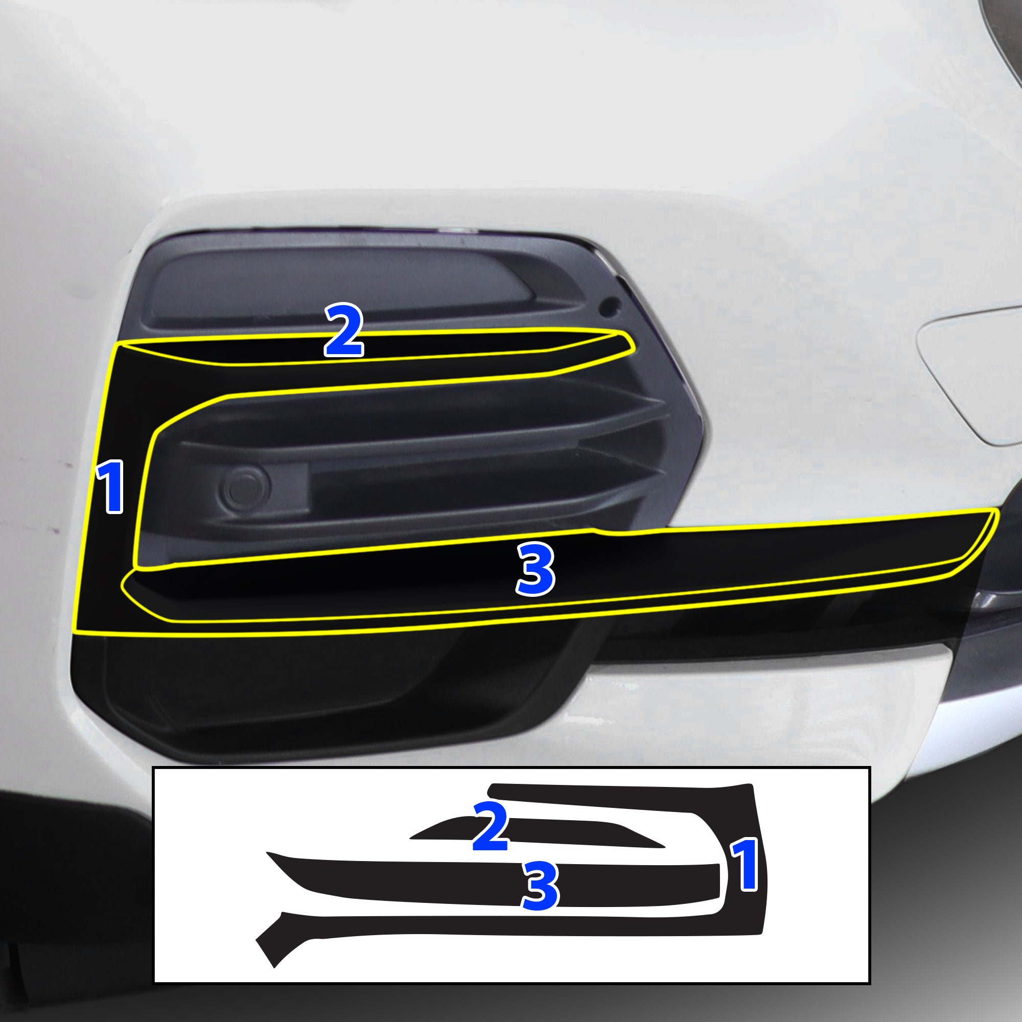 Vinyl Chrome Delete Blackout Decal Stickers Overlay Film Fits BMW X5 2019 - 2025 - Bogar Tech Designs