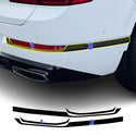 Genesis GV80 SUV Blackout Chrome Delete Kit – Precut Gloss Black Vinyl Overlays Film