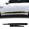 Genesis GV80 SUV Blackout Chrome Delete Kit – Precut Gloss Black Vinyl Overlays Film