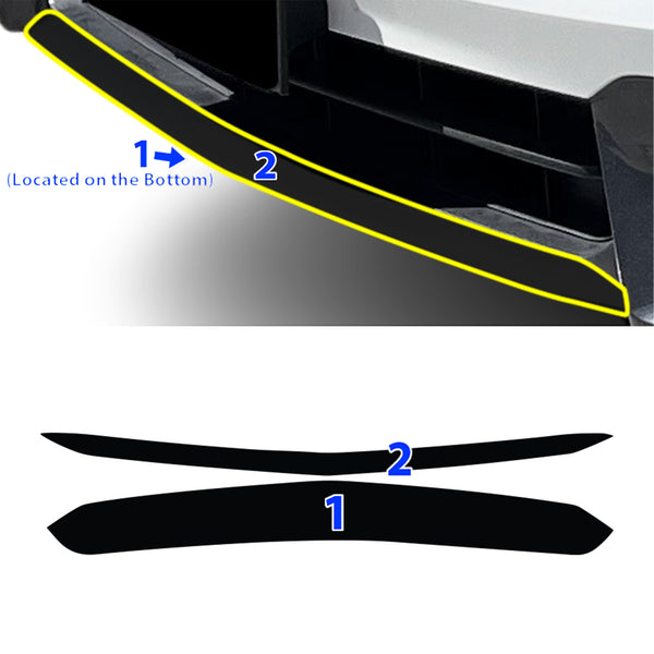 Acura ADX 2025-2026 Blackout Chrome Delete Kit – Precut Gloss Black Vinyl Overlays Film