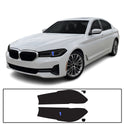 BMW 5 Series 2021–2023 Dark Smoke Headlight & Taillight Tint Kit – Precut Vinyl Lens Overlays