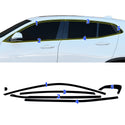 Fits BMW X2 2018-2023 Vinyl Chrome Delete Grille Blackout Decal Stickers Overlay Film
