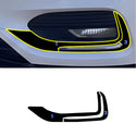 Fits Buick Enclave 2018-2021 Vinyl Chrome Delete Grille Blackout Decal Stickers Overlay Film