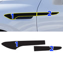 Fits Buick Enclave 2018-2021 Vinyl Chrome Delete Grille Blackout Decal Stickers Overlay Film