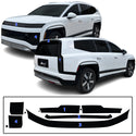 Hyundai Ioniq 9 2026+ Dark Smoke Headlight & Taillight Tint Kit – Precut Vinyl Lens Overlays Film