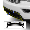 Fits Jeep Grand Cherokee 2014-2021 Vinyl Chrome Delete Blackout Decal Stickers Overlay Film