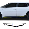 Kia EV6 2025-2026 Blackout Chrome Delete Kit – Precut Gloss Black Vinyl Overlays