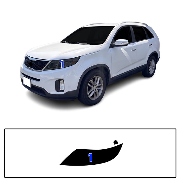 Fits Kia Sorento 2014-2015 Full Headlight Taillight Precut Smoked PPF Tint Kit Film Overlay