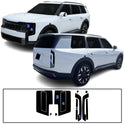 Kia Telluride 2027+ Dark Smoke Headlight & Taillight Tint Kit – Precut Vinyl Lens Overlays Film