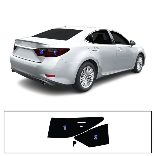 Fits Lexus ES 2013-2015 Full Headlight Taillight Precut Smoked PPF Tint Kit Film Overlay