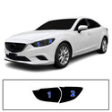 Fits Mazda Mazda6 2014-2017 Full Headlight Taillight Precut Smoked PPF Tint Kit Film Overlay