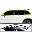 Fits Mercedes-Benz GLB 2020+ Vinyl Chrome Delete Grille Blackout Decal Stickers Overlay Film