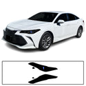 Toyota Avalon 2019-2022 Dark Smoke Headlight & Taillight Tint Kit – Precut Vinyl Lens Overlays Film