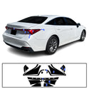 Toyota Avalon 2019-2022 Dark Smoke Headlight & Taillight Tint Kit – Precut Vinyl Lens Overlays Film