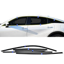 Fits Toyota Crown 2023-2026 Vinyl Chrome Delete Grille Blackout Decal Stickers Overlay Film