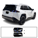 Toyota RAV4 2026-2027 Dark Smoke Headlight & Taillight Tint Kit – Precut Vinyl Lens Overlays Film