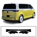 Volkswagen ID. Buzz 2025 Dark Smoke Headlight & Taillight Tint Kit – Precut Vinyl Lens Overlays Film