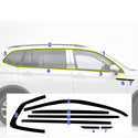 Volkswagen Tiguan 2018-2024 Blackout Chrome Delete Kit - Precut Gloss Black Vinyl Overlays