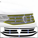 Volkswagen Tiguan 2018-2024 Blackout Chrome Delete Kit - Precut Gloss Black Vinyl Overlays
