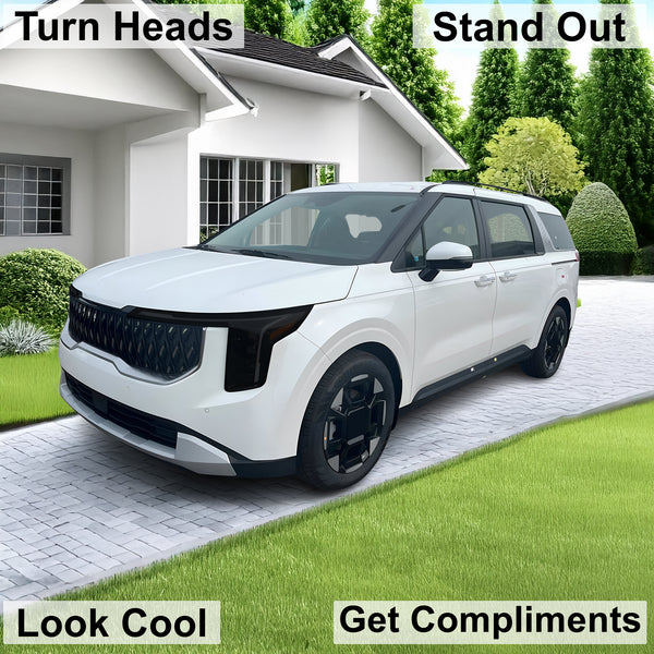 Fits Kia Carnival 2025-2026 Full Headlight Taillight Precut Smoked PPF Tint Kit Film Overlay
