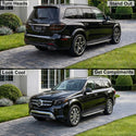 Mercedes-Benz GLS 2017-2019 Dark Smoke Headlight & Taillight Tint Kit – Precut Vinyl Lens Overlays Film