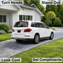 Mercedes-Benz GLS 2017-2019 Dark Smoke Headlight & Taillight Tint Kit – Precut Vinyl Lens Overlays Film