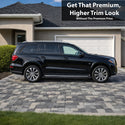 Fits Mercedes-Benz GLS 2017-2019 Vinyl Chrome Delete Grille Blackout Decal Stickers Overlay Film