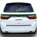 Tinted Racetrack Fog Light Taillight Third Brake Light Sidemarker Overlay Tint Film Fits Dodge Durango 2014-2022