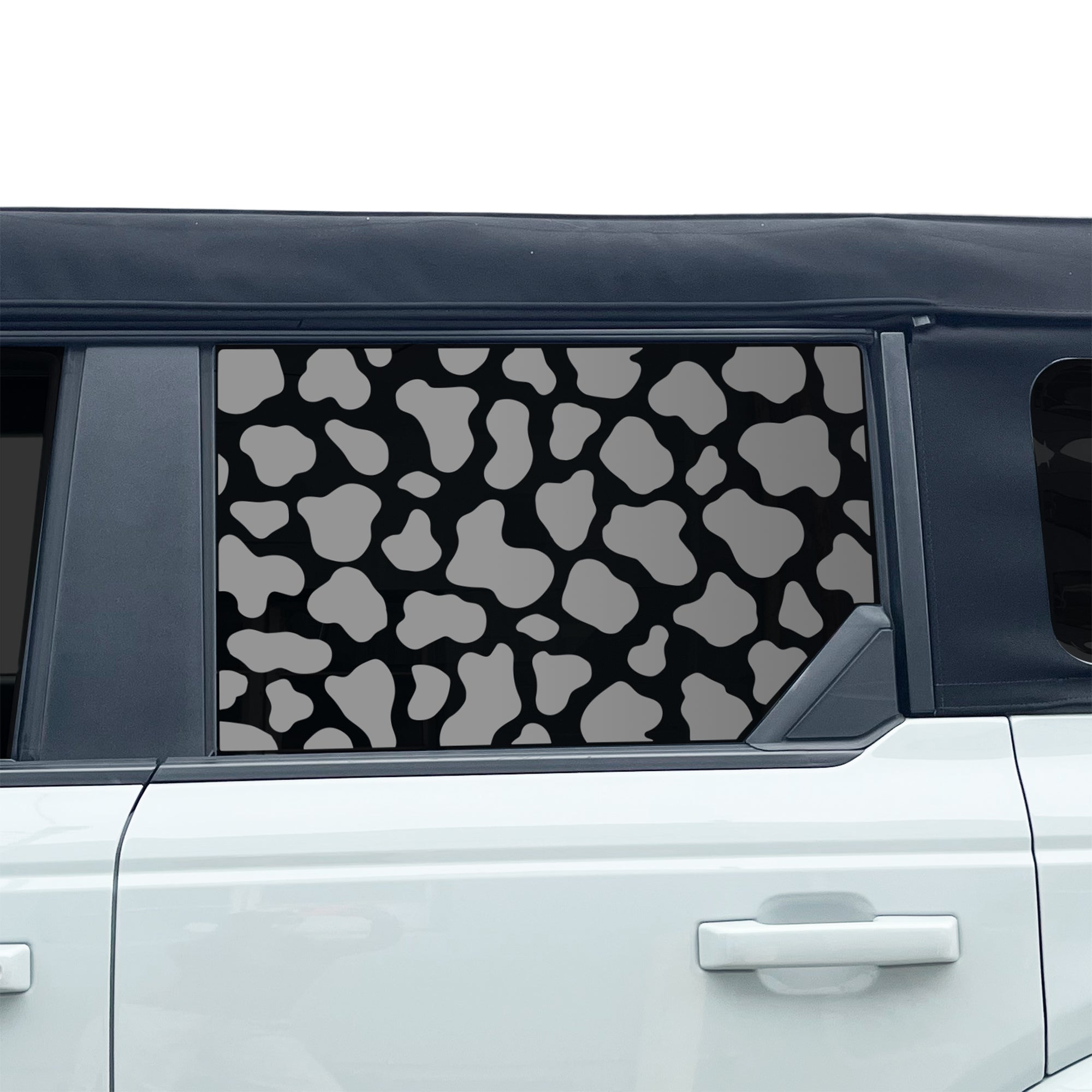 Animal Leopard Cow Paw Heart Window Vinyl Decal Stickers Fits Ford Bronco 4 Door 2021-2026