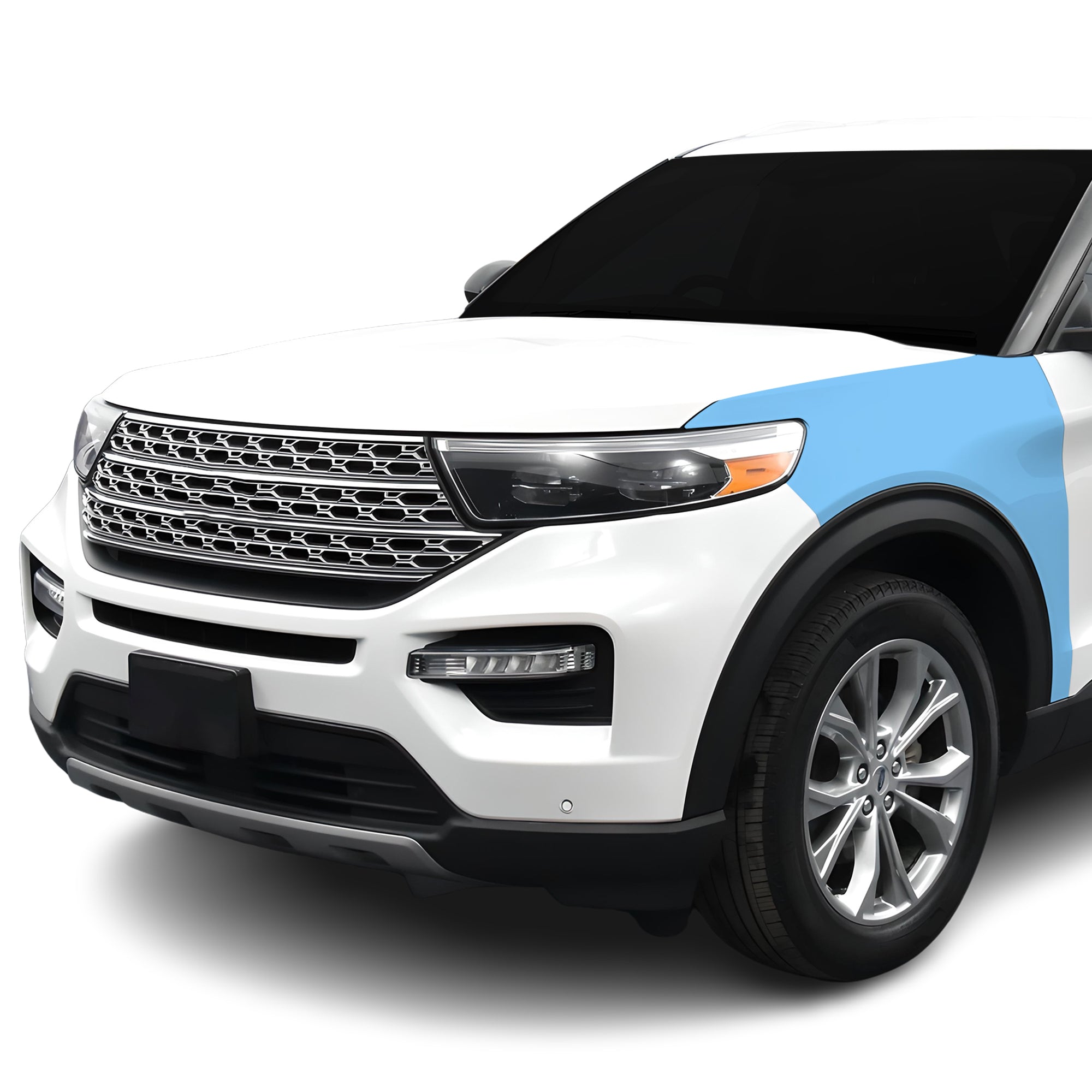 Fits Ford Explorer 2020+ Precut Premium Paint Protection Film Clear Bra PPF Decal Film Kit Cover - Bogar Tech Designs