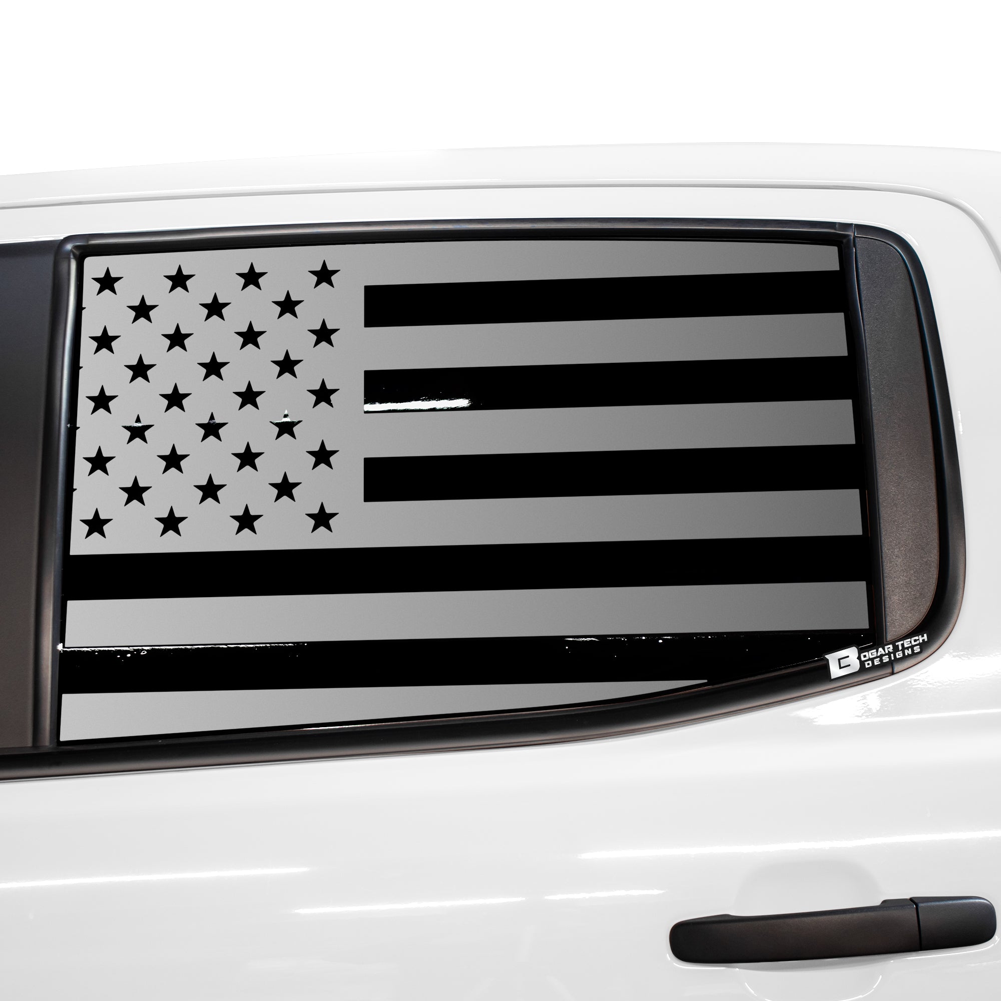 American Flag Rear Side Window Vinyl Decal Stickers Fits Ford Ranger 2 ...